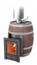 Банная печь на дровах Скоропарка Баррель 2012 Inox - купить на официальном сайте TMF